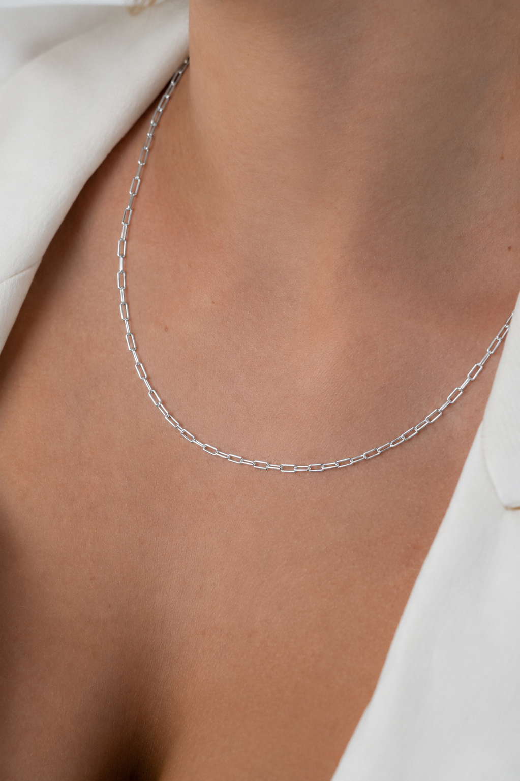 Audrey Silver Chain