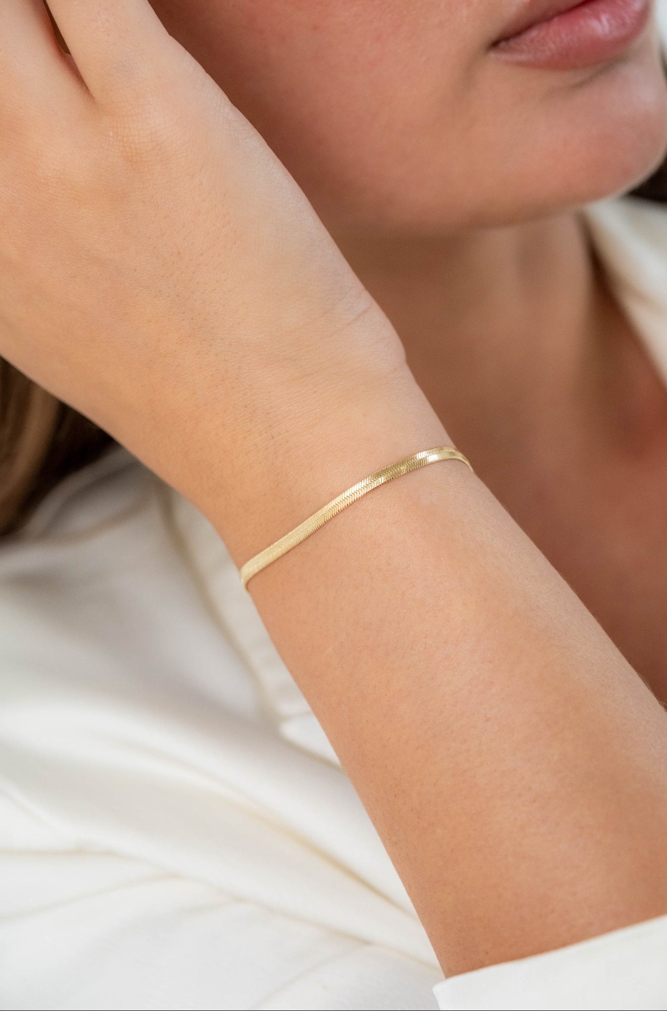 Esme Herringbone Bracelet